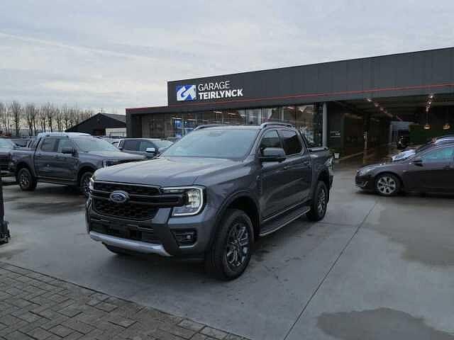Ford Ranger 3.0 V6 240pk WILDTRAK 4x4 Rolluik Full Option, Autos, Argent ou Gris, Achat, Entreprise, Automatique