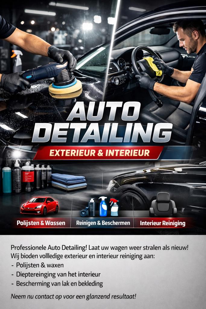 Auto Detailing – Exterieur & Interieur, Ophalen