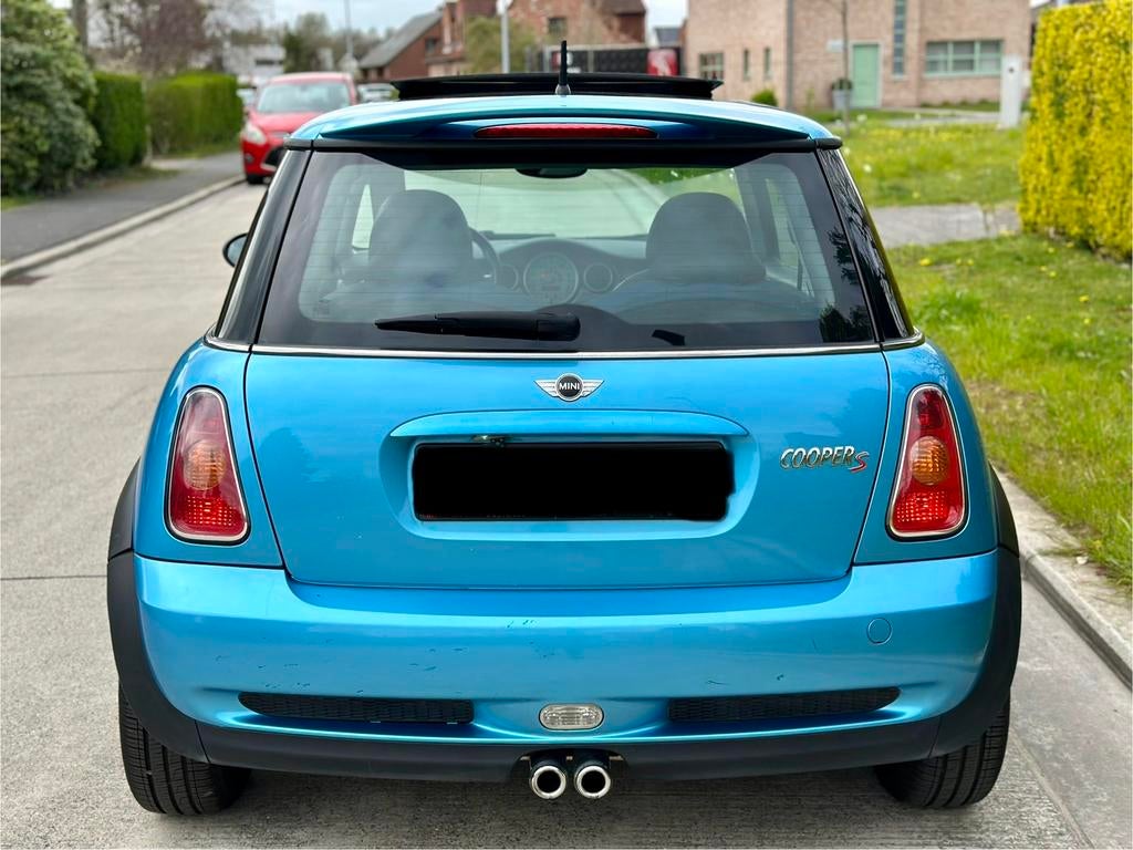 Mini cooper S 1.6 Full option blanco gekeurd, Auto's, Mini, Blauw, Bedrijf, Handgeschakeld, Cooper S