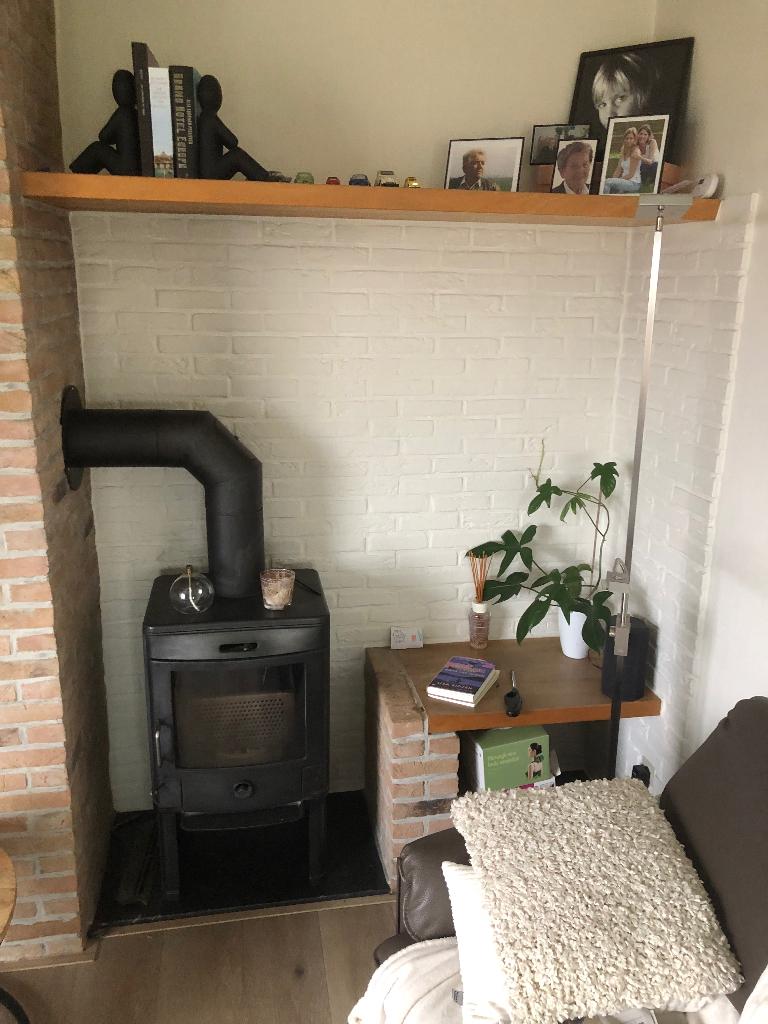 Houtkachel allesbrander Andersen, Huis en Inrichting, Kachels, Ophalen, Gebruikt, Overige brandstoffen, Vrijstaand