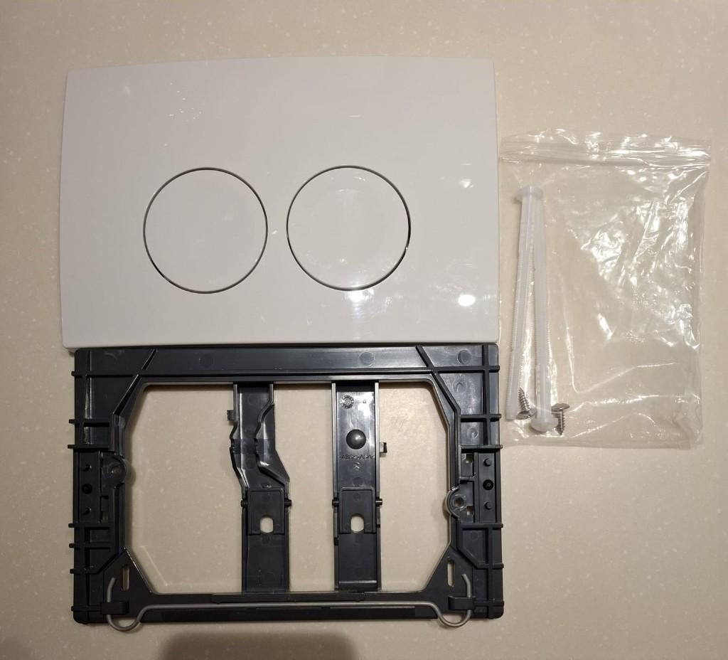 3 panneaux de commande GEBERIT Delta25, Bricolage & Construction, Sanitaire, Enlèvement, Comme neuf, Toilettes