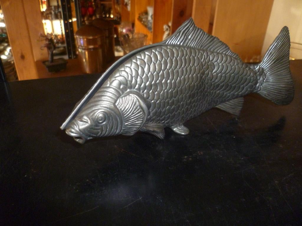 VERZILVERDE VIS, Ophalen