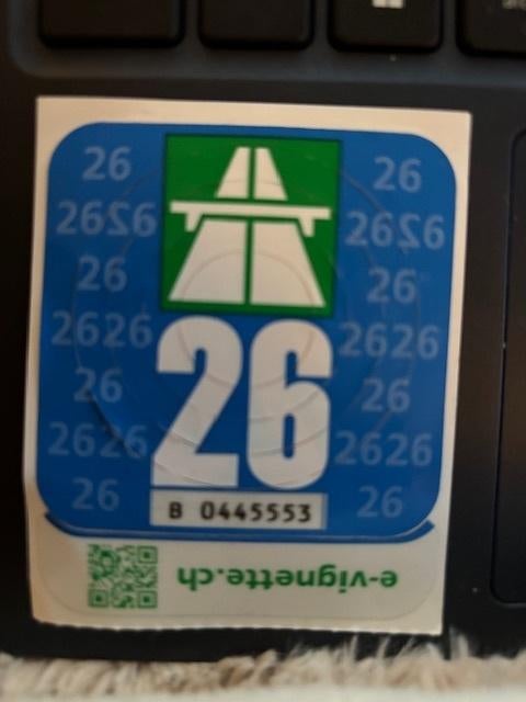 Autowegenvignet Zwitserland 2026