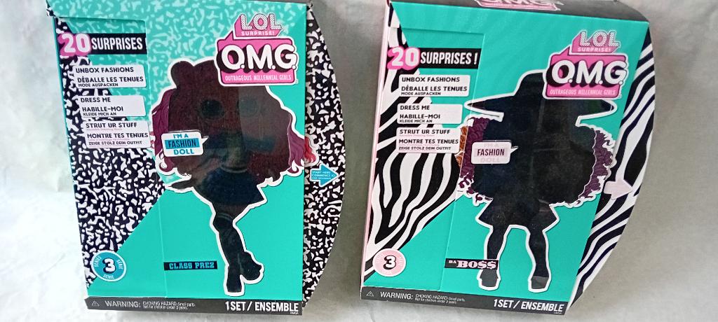 Lot de 2 Poupées LOL, Enlèvement ou Envoi, Utilisé, Autres types