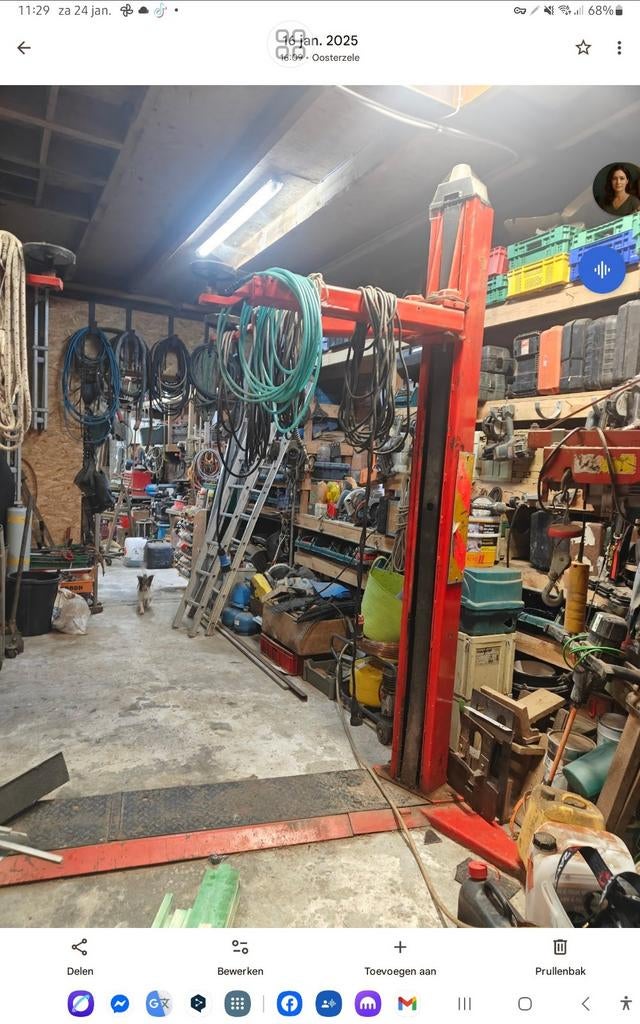 Autobrug 2500 kg, Auto diversen, Autogereedschap, Ophalen