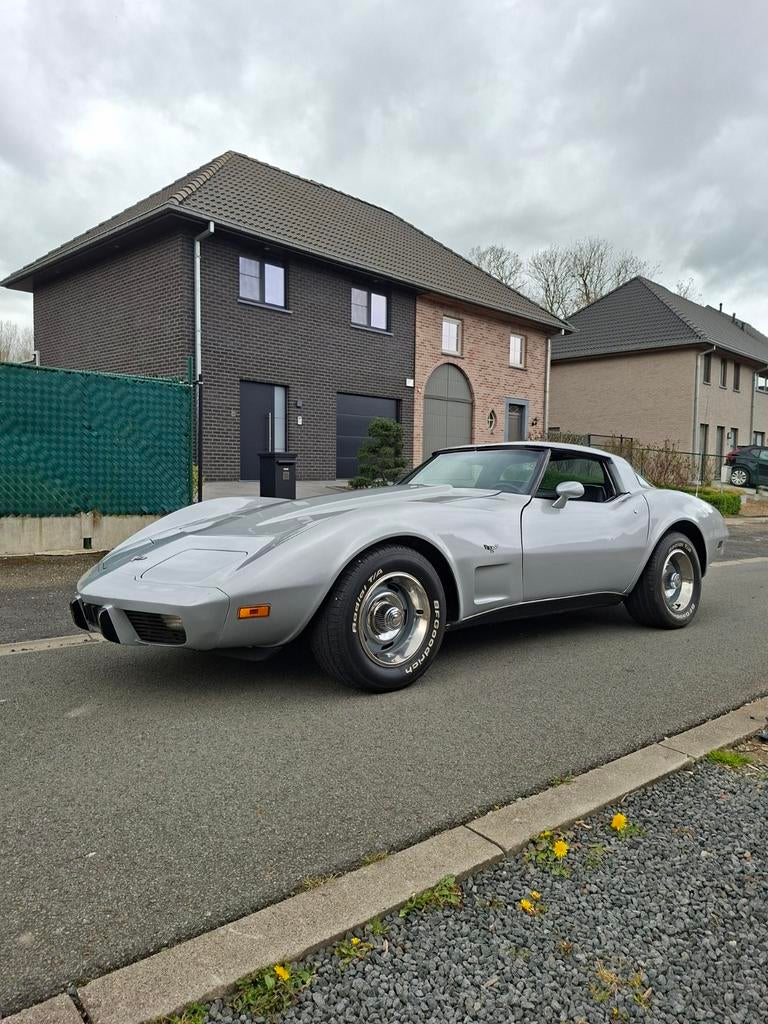 Zeer propere Corvette c3 1979, Auto's, Chevrolet, Automaat, Achterwielaandrijving, Zwart, Leder