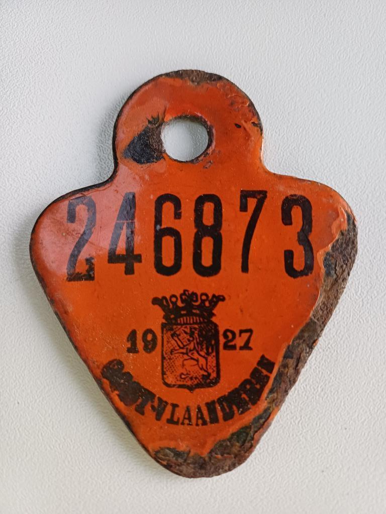 fietsplaat 1927 .........873, Ophalen, Overige typen