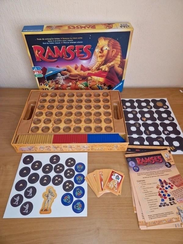 Ramses bordspel, Vijf spelers of meer, Ophalen of Verzenden, Zo goed als nieuw, Ravensburger