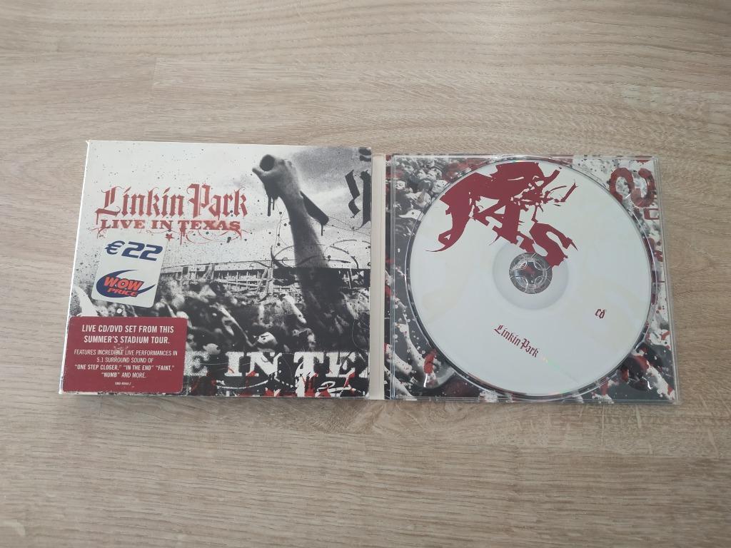 LINKIN PARK WOONT IN TEXAS, Cd's en Dvd's, Verzenden, Gebruikt, Rock-'n-Roll