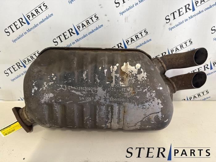 Uitlaat Einddemper van een Mercedes SL, Ophalen of Verzenden, 3 maanden garantie, Gebruikt, Mercedes-Benz