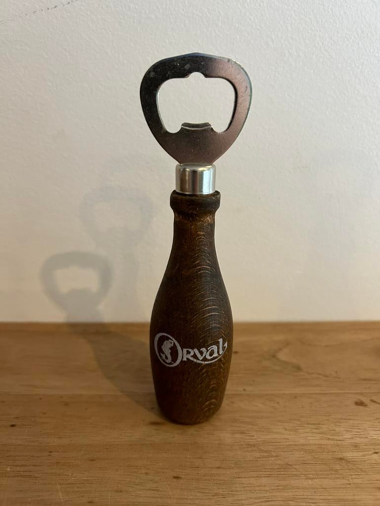 Décapsuleur en bois Orval ancien modèle, Collections, Enlèvement ou Envoi