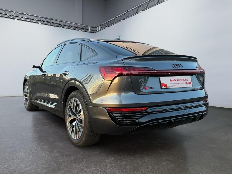 Audi Q8 e-tron Sportback*55 e-tron*Full options*Rétros visu, Auto's, Audi, Automaat, Zwart, 301 kW, Electronic Stability Program (ESP)