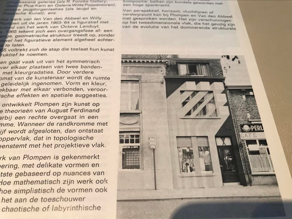 Gents Constructivism 60pag Yves De Smet Plompen, Ophalen of Verzenden, Zo goed als nieuw, Schilder- en Tekenkunst