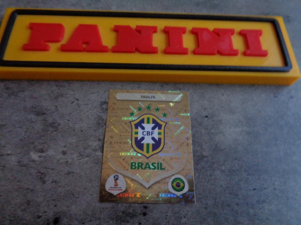 PANINI FOOTBALL AUTOCOLLANT COUPE DU MONDE 2018 EMBLÈME ****, Enlèvement ou Envoi, Autocollant