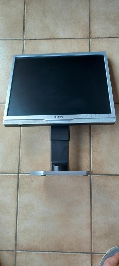 Monitor Philips 2de scherm met kabels voor PC -  laptop, Computers en Software, Monitoren, Ophalen of Verzenden, Zo goed als nieuw