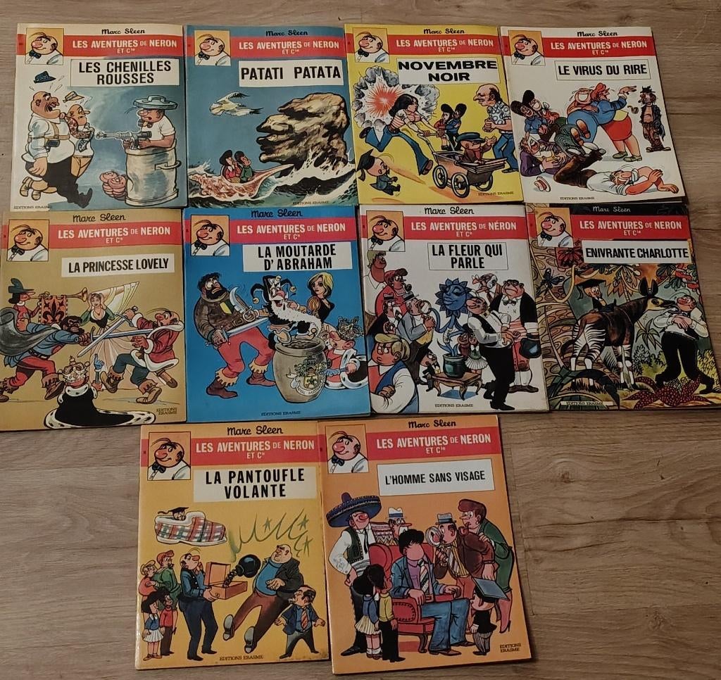 lot bd les aventures de Neron et cie de 30 à 39, Livres, BD, Utilisé, Enlèvement ou Envoi