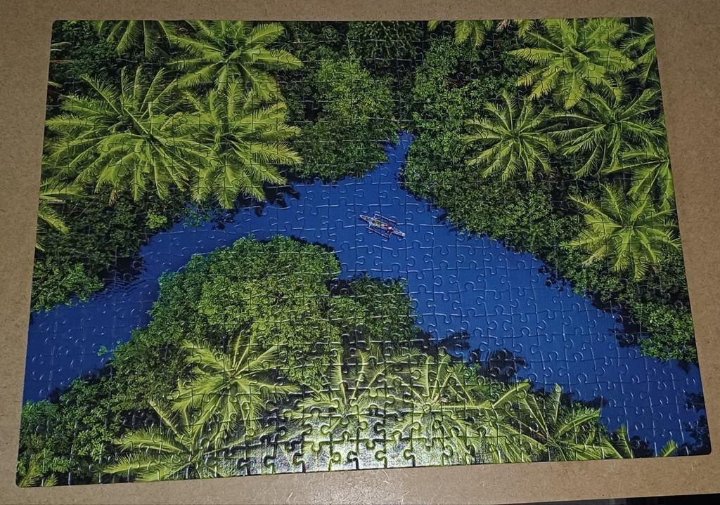 110) puzzle 500 pièces clementoni, Ophalen, 500 t/m 1500 stukjes, Zo goed als nieuw, Legpuzzel