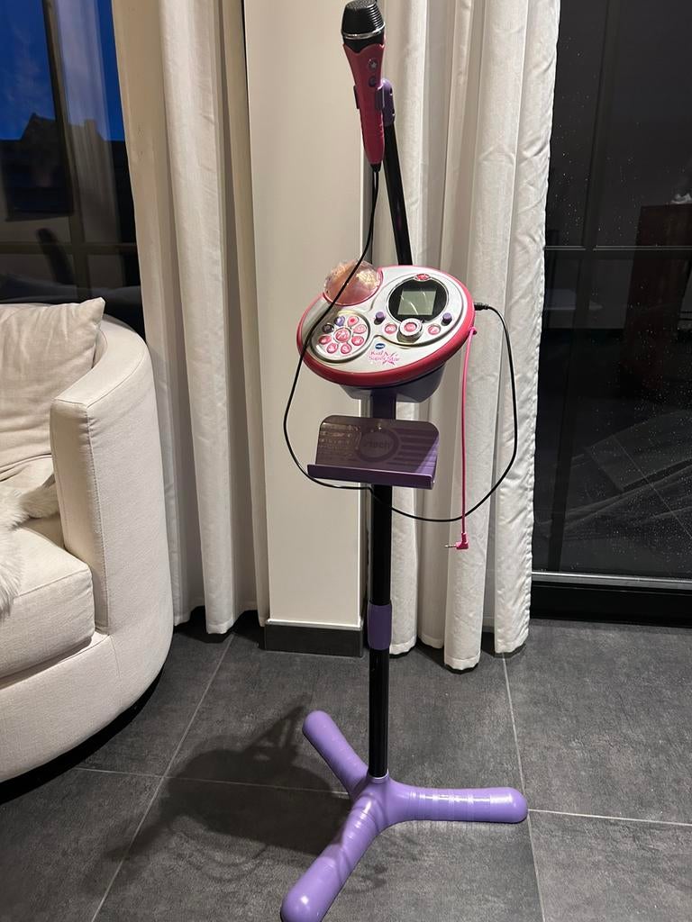 Vtech Kidi Superstar Djset - Karaoke, Kinderen en Baby's, Speelgoed | Vtech, Ophalen, Zo goed als nieuw, 6 jaar of ouder