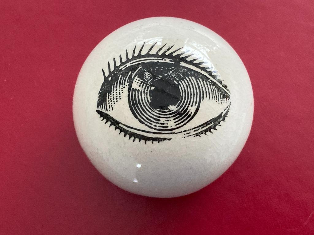 presse-papier surréaliste Eyeball - Piero Fornasetti, Enlèvement ou Envoi