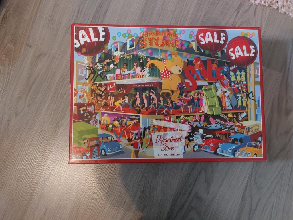 Puzzel Gibsons 'Department Store' 1000 stukjes, Hobby en Vrije tijd, Ophalen of Verzenden, 500 t/m 1500 stukjes, Zo goed als nieuw