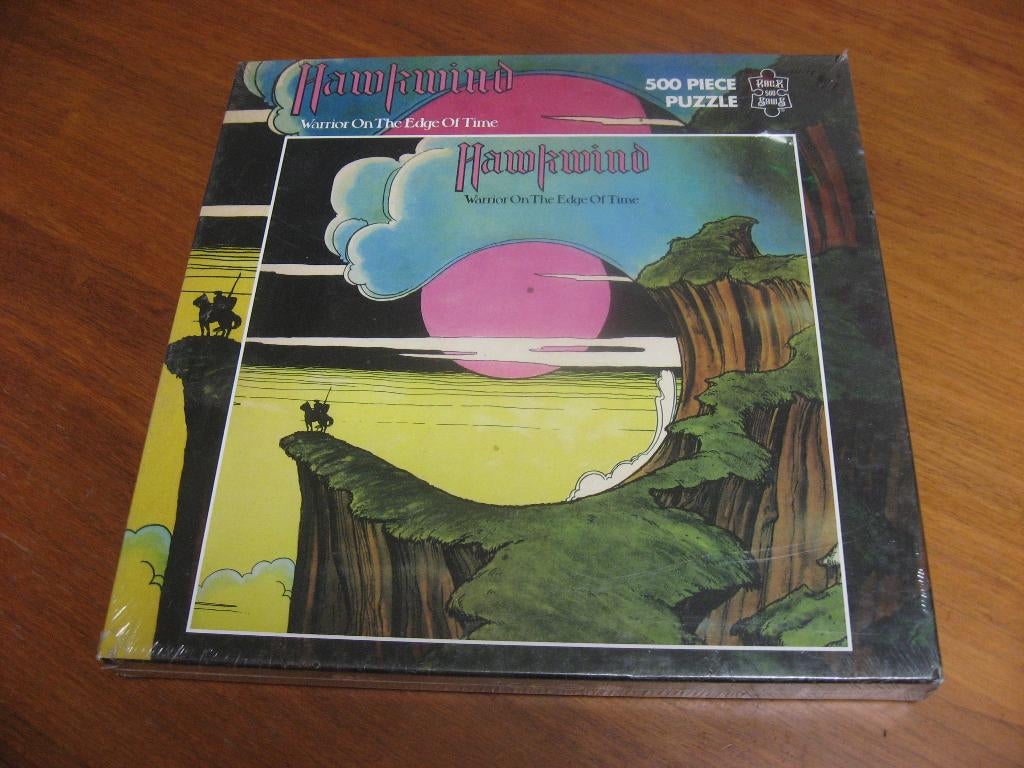 puzzle HAWKWIND warrior on the edge of time 500 PIECES, Hobby & Loisirs créatifs, Enlèvement ou Envoi, 500 à 1500 pièces, Neuf