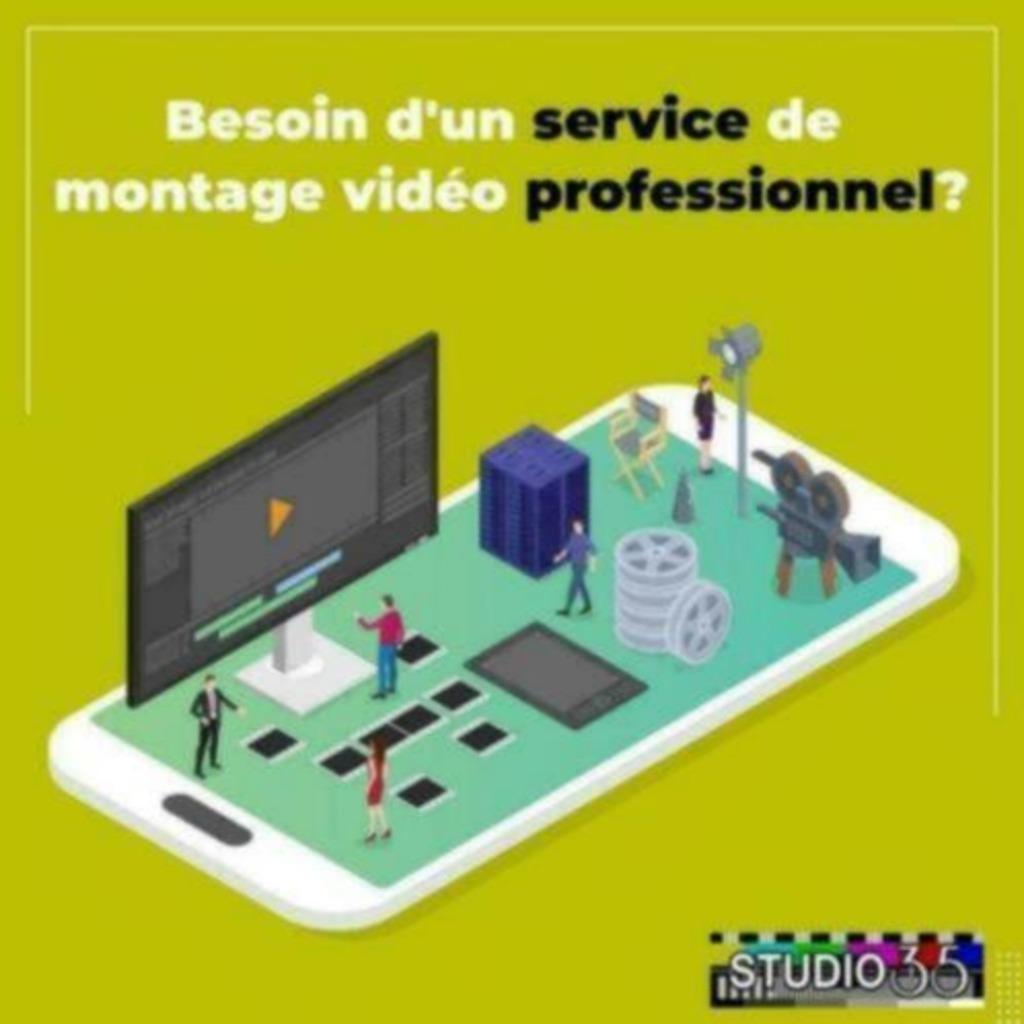 MONTAGE VIDÉO PROFESSIONNEL, Enlèvement ou Envoi, Neuf