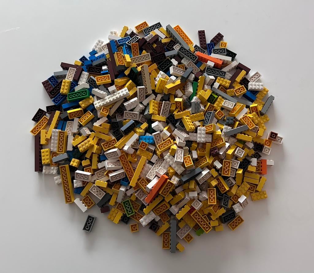Lego groot lot bouwonderdelen mix, Verzenden, Gebruikt, Losse stenen, Lego