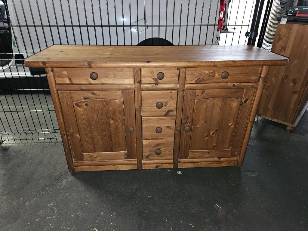 Commode en pin massif, Maison & Meubles, Armoires | Commodes, Enlèvement ou Envoi, Moins de 100 cm, 150 à 200 cm, Comme neuf
