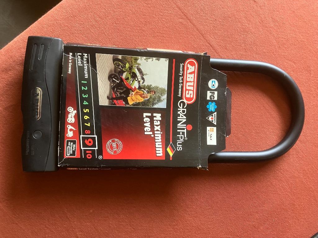 FIETSSLOT ABUS GRANIT PLUS, Ophalen, Nieuw, Beugelslot