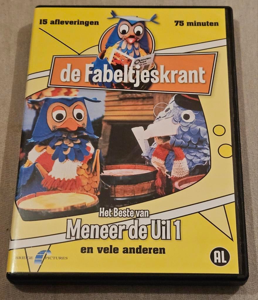 De Fabeltjeskrant DVD Het Beste van Meneer de, Cd's en Dvd's, Dvd's | Tekenfilms en Animatie, Alle leeftijden, Ophalen of Verzenden
