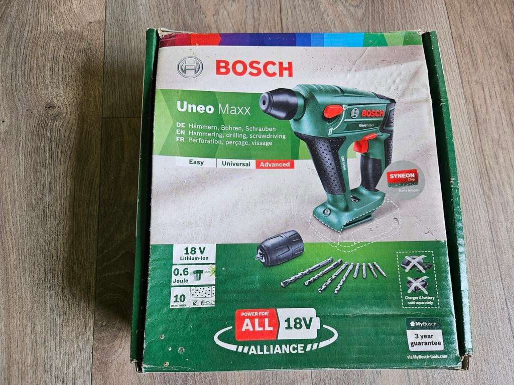 Bosch uneo maxx 18v, Bricolage & Construction, Enlèvement