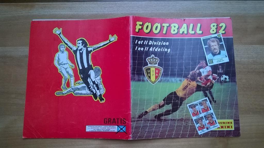PANINI FOOTBALL BELGIUM 82, Collections, Enlèvement ou Envoi, Utilisé, Livre ou Revue