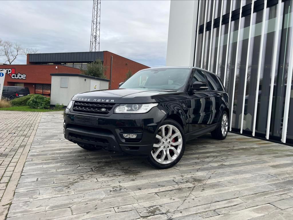 Range rover Sport 3.0 diesel 306 pk 114000 km garanti 24950€, Auto's, Land Rover, Automaat, Zwart, 2993 cc, Zwart