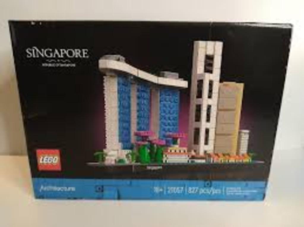 Lego 21057 Architecture Singapore, Ophalen of Verzenden, Nieuw, Complete set, Lego