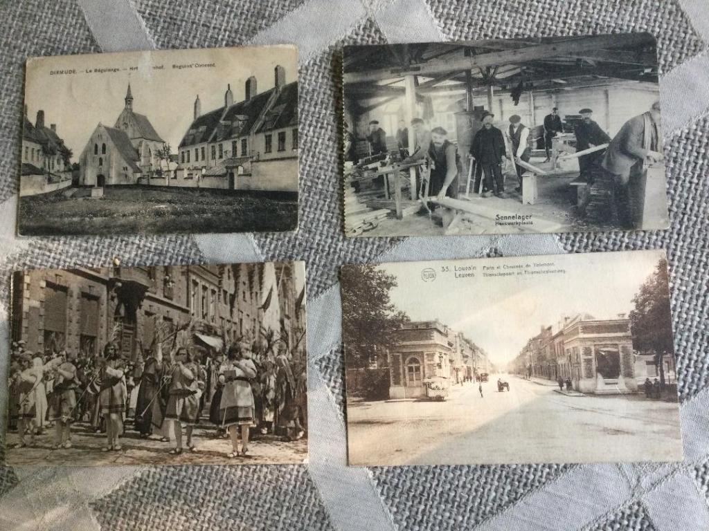 cartes postales Belgique, Collections, Cartes postales | Belgique, Enlèvement ou Envoi, 1920 à 1940, Affranchie