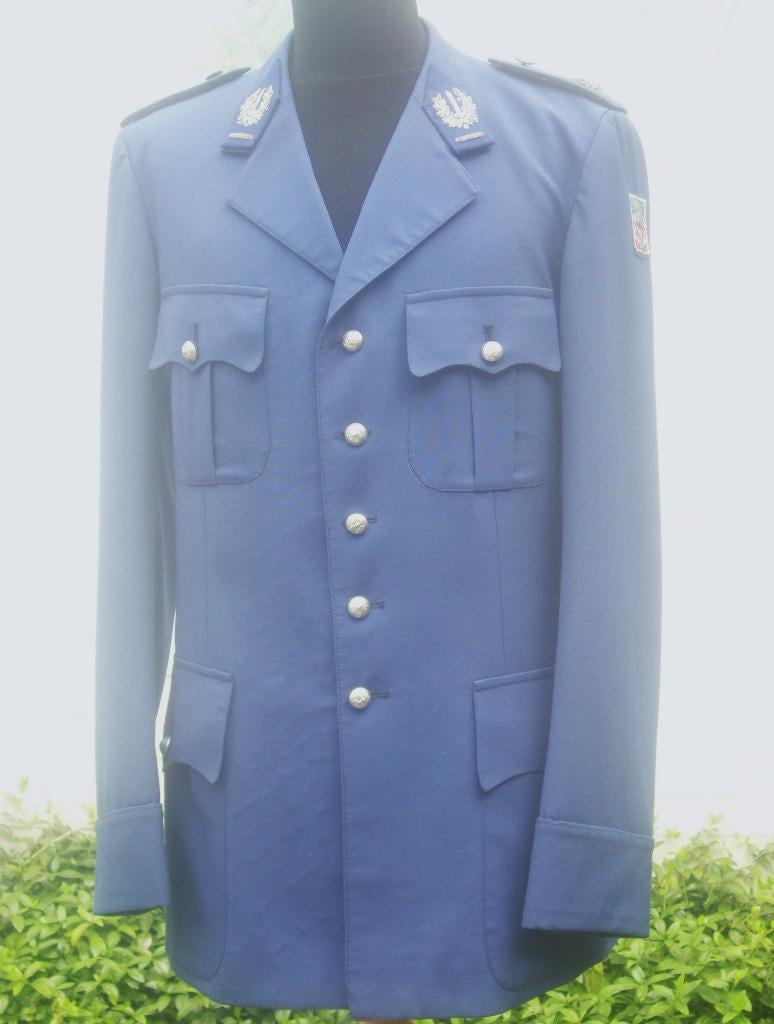 Veste écussonnée, nominative 1983 Police ville de Bruxelles, Enlèvement ou Envoi, Gendarmerie, Vêtements ou Chaussures