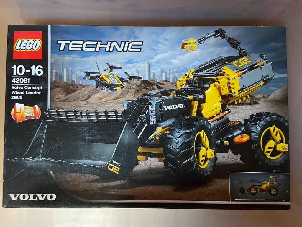 LEGO 42081 Volvo Concept Wheel Loader ZEUX, Ophalen, Nieuw