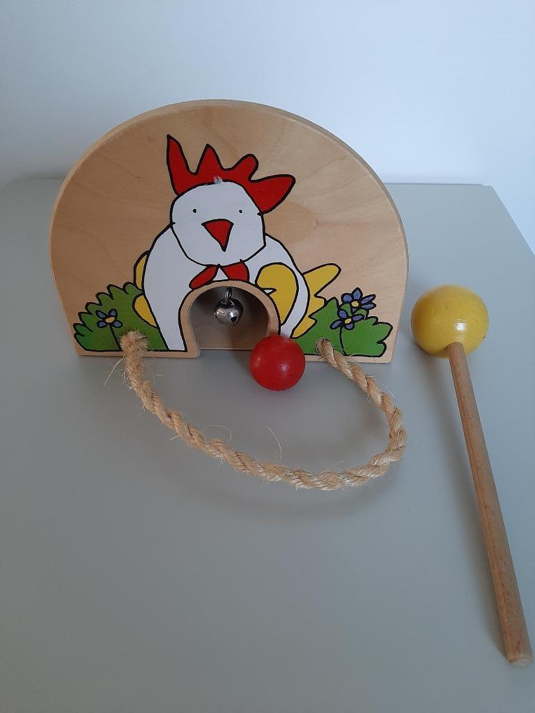 De kip en het ei spel van Janbibejan, Ophalen, Zo goed als nieuw, Ontdekken, Met geluid