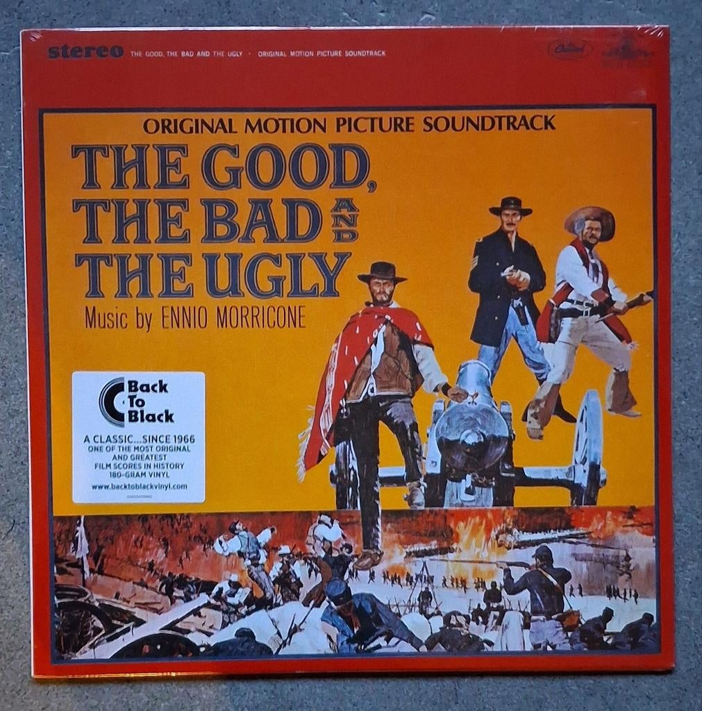 The Good, The Bad and The Ugly (Soundtrack LP) nieuwstaat, Cd's en Dvd's, Ophalen of Verzenden, Nieuw in verpakking