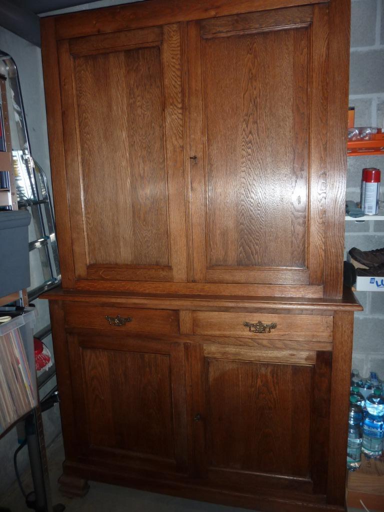 EIKEN KAST, Huis en Inrichting, Ophalen, Gebruikt, Eikenhout, Met deur(en)