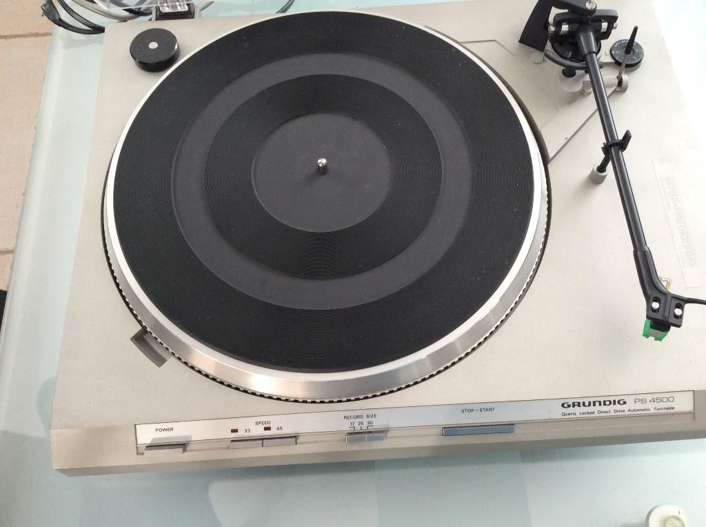 platenspeler Direct Drive automatic  Grundig  PS 4500, Audio, Tv en Foto, Overige merken, Gebruikt, Automatisch, Ophalen of Verzenden