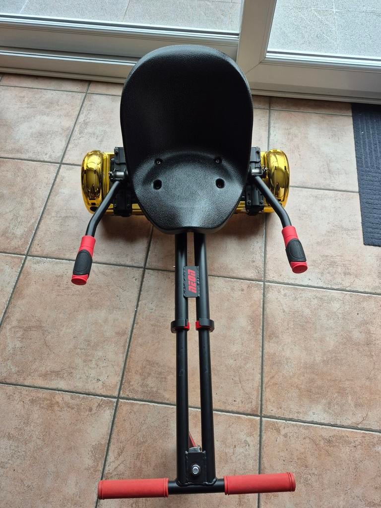 Hooverbaord gokart, Ophalen