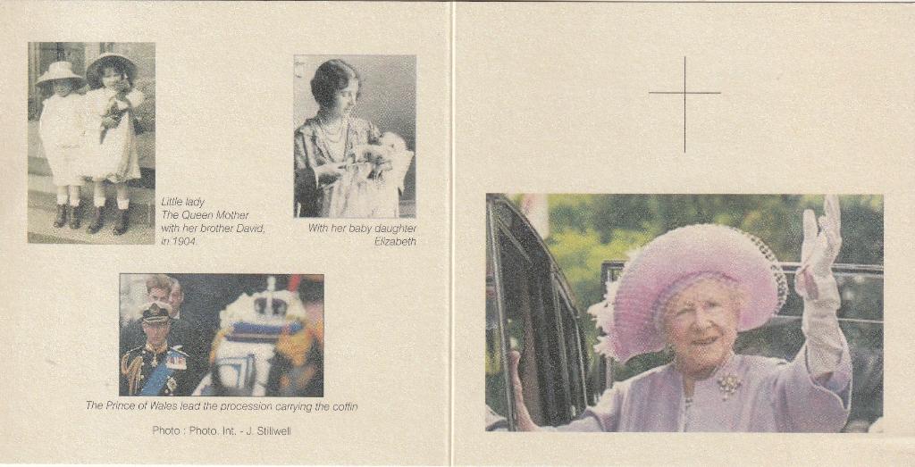 Reine Elisabeth, Envoi