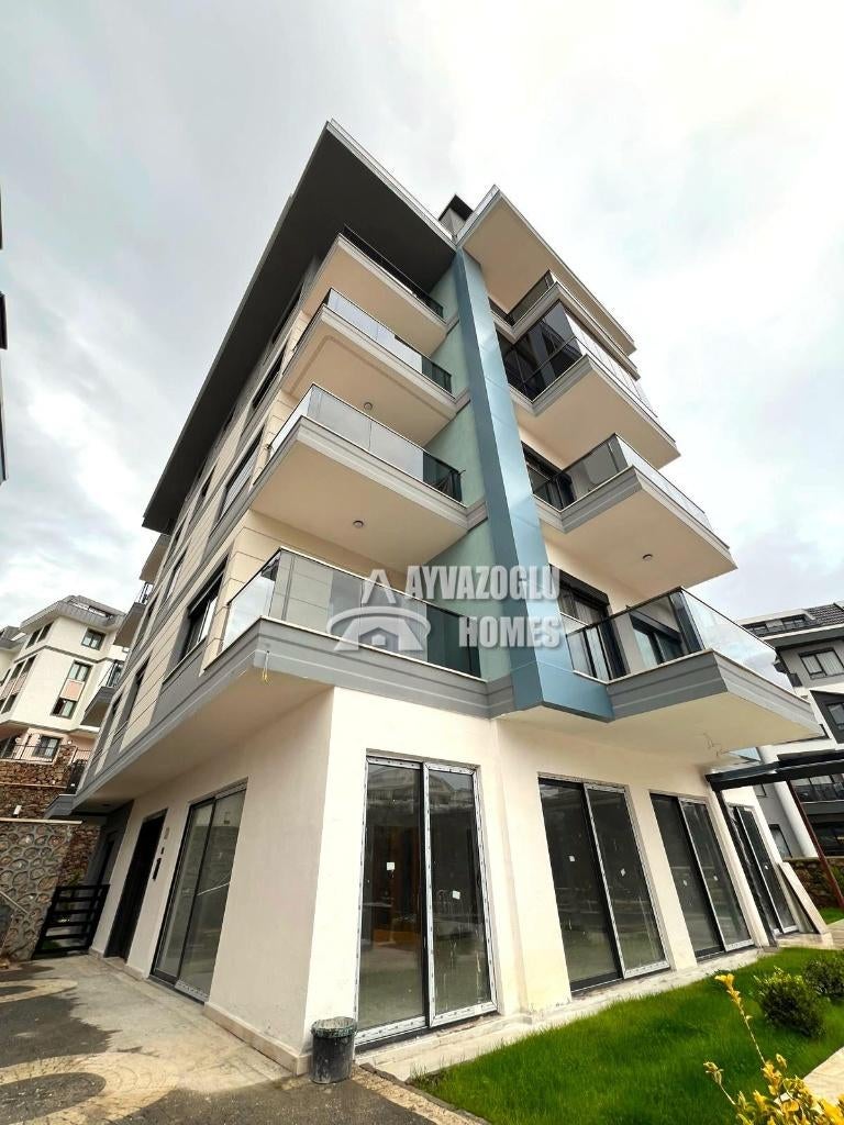 Appartement 1+1 à Oba - Vue Piscine, Ville, 55 m², Turquie, 2 pièces