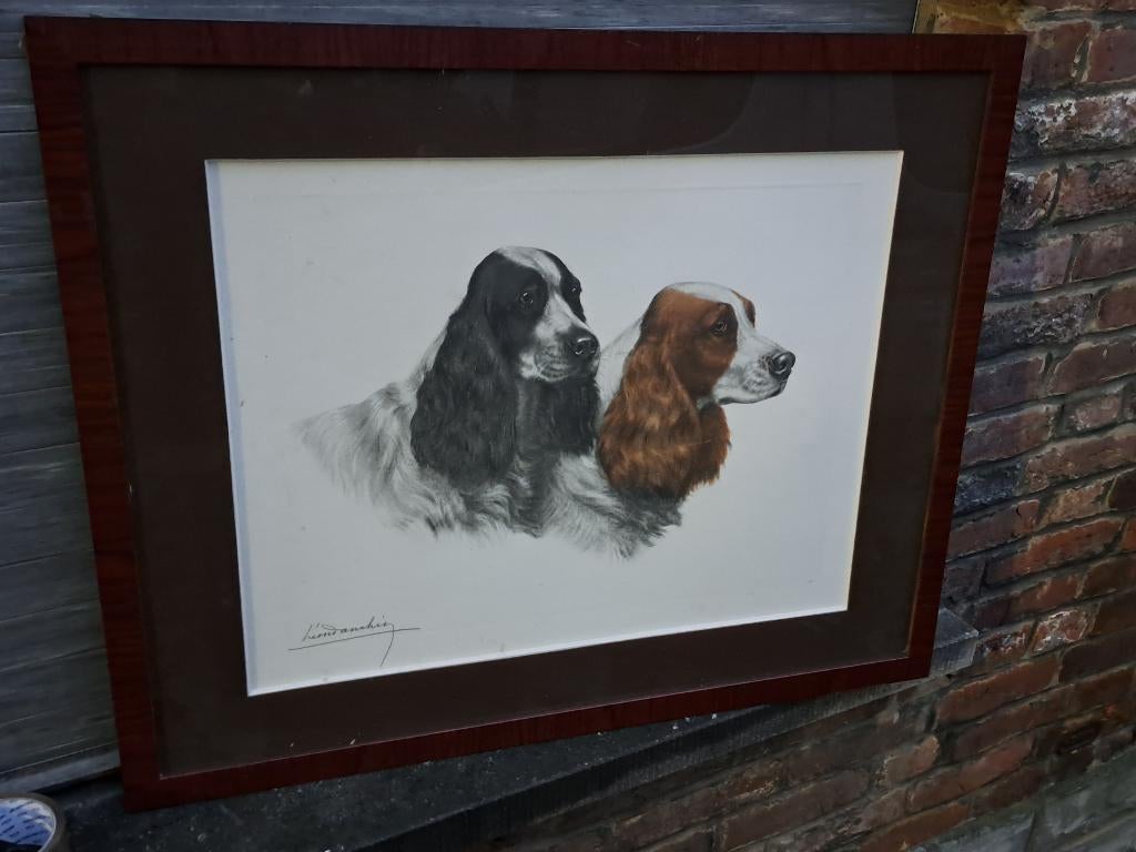 gravure signe leon danchin, Ophalen