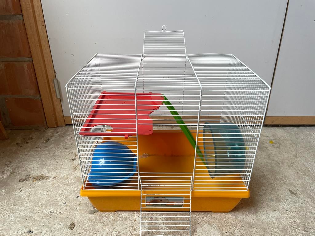 Hamsterkooi, Ophalen, Zo goed als nieuw