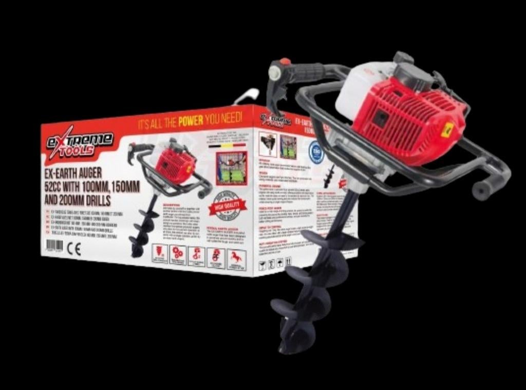 Différents modèles de tarières à essence avec perceuses, Jardin & Terrasse, Enlèvement ou Envoi