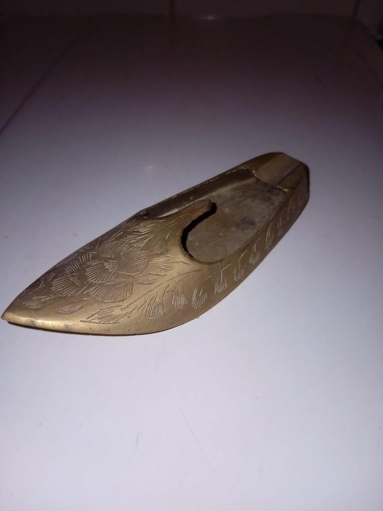 figurine en forme de pantoufle en cuivre du Maroc, Enlèvement ou Envoi, Utilisé, Autres types