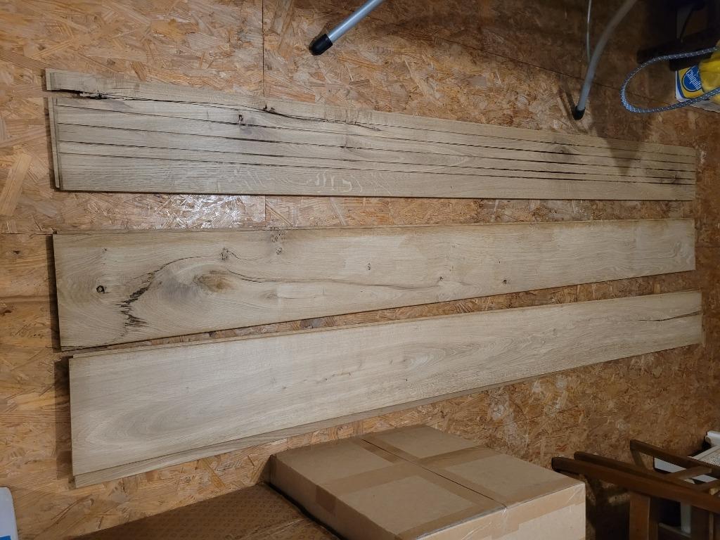 Parquet chêne massif, Neuf, Parquet, 10 à 25 m², Enlèvement