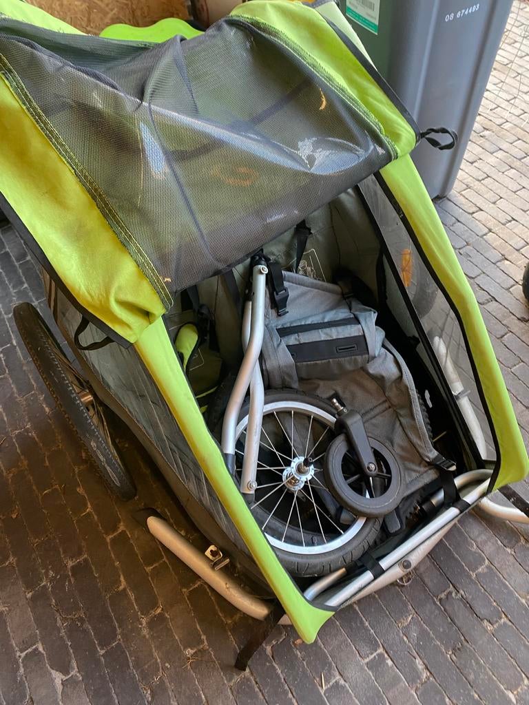Fietskar, Fietsen en Brommers, Ophalen, Zo goed als nieuw, Kinderkar